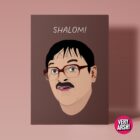 Shalom! - Friday Night Dinner inspired Christmas Card, Greeting Card, Birthday Card