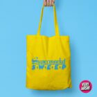 Supermarket Sweep inspired Tote Bag