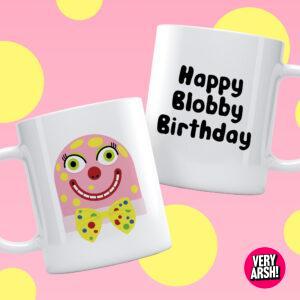 Mr Blobby Personalised mug