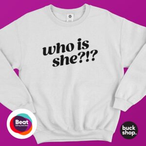 Who Is She?!? Sweater - Inspired by Nikki Grahame from Big Brother