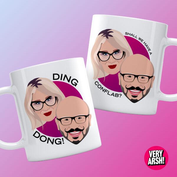 Ding Dong! Conflab? - Glow Up inspired Mug