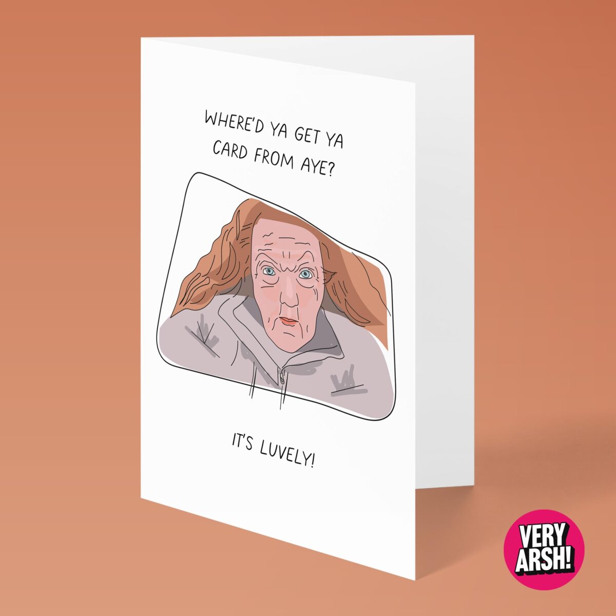 Where Did You Get Your Car from Aye? - TikTok inspired Greeting Card, Birthday Card, Christmas Card