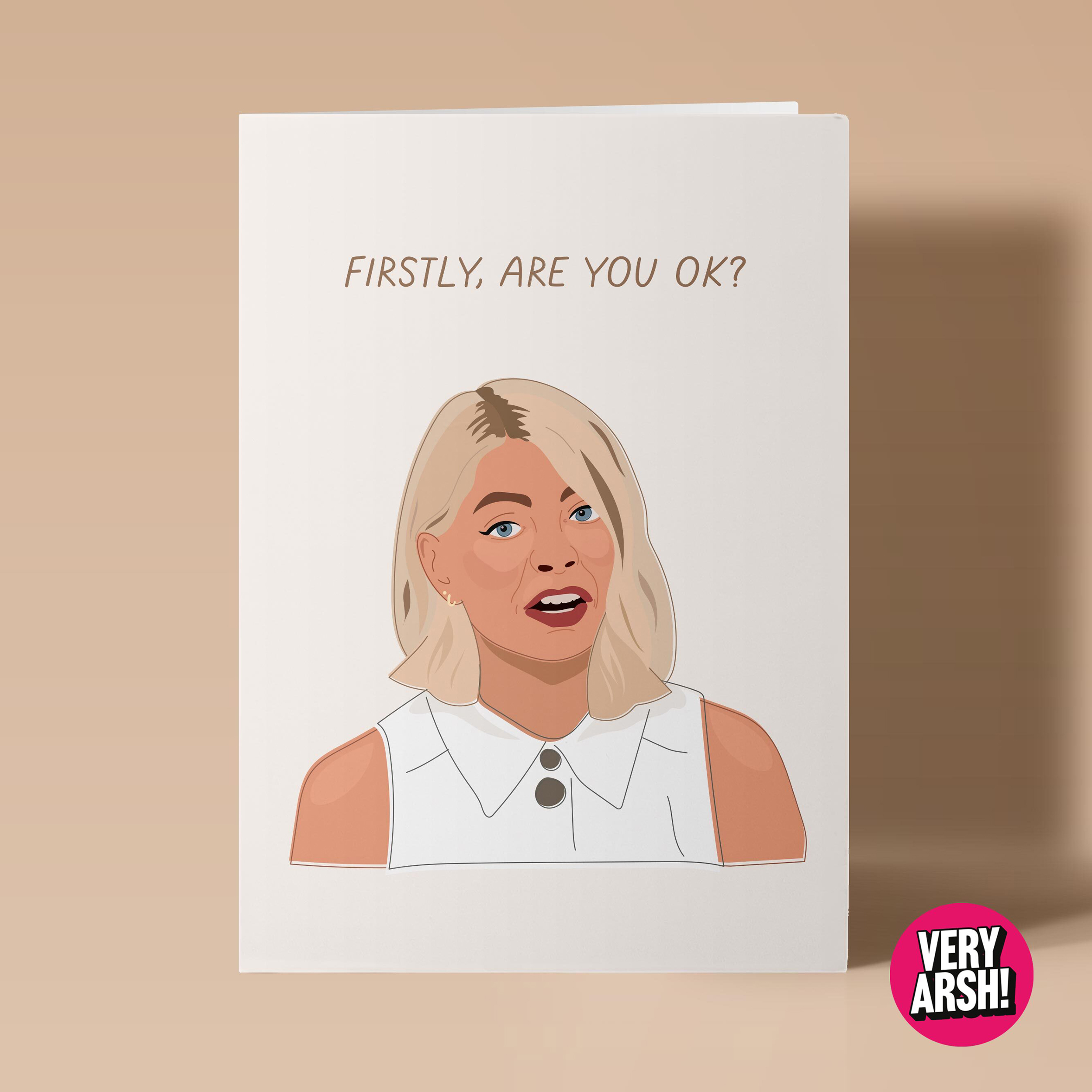 Holly Willoughby Birthday Greeting Card