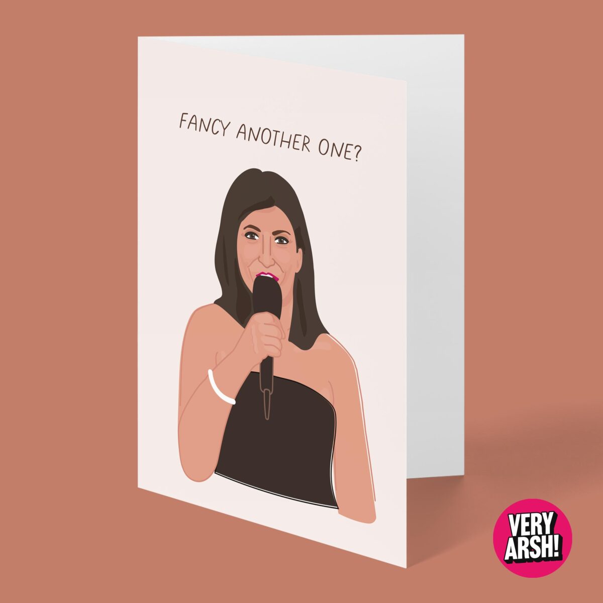 Fancy Another One? - Davina inspired Greeting Card, Birthday Card, Christmas Card